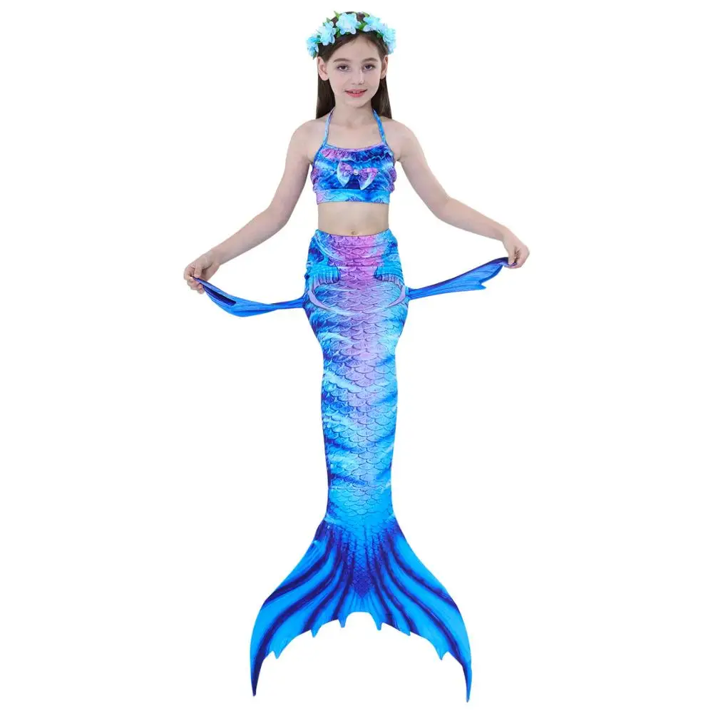 Înot Rochie Little Mermaid Tail Costum Printesa Ariel Copii cu Coada de Sirena Bikini Cosplay Copii Fata de Fancy costume de Oferta < magazin | E-injector.ro