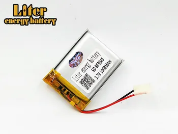Cel mai bine Li-Po baterie Reîncărcabilă 3.7 V baterii cu litiu polimer 803040 Pentru MP4 MP5 GPS Camera Tablet PC 1000mAH interfon