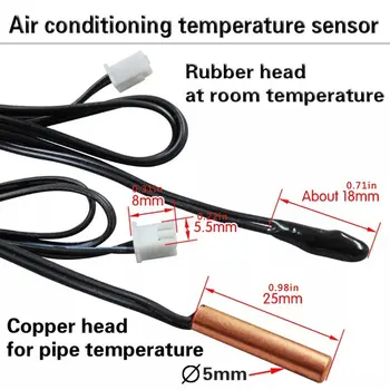 Aer Condiționat Senzor de Temperatură Temperatura Sondei de Detectare Accesorii Cap 5k 10k 15k 20k 30k 50k