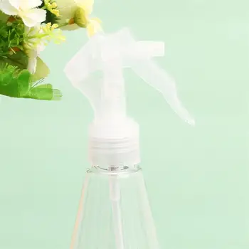 4buc de Flori Sticla cu Pulverizator Mist Pompa de Apa Sticla Spray Pulverizator Gol Reîncărcabile Sticla Dezinfectie Apa de Sticla (Transparent)