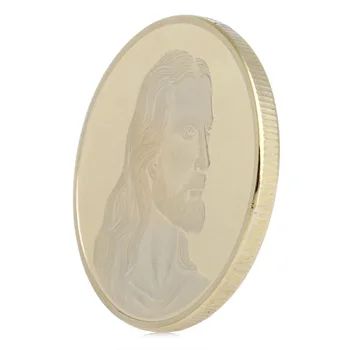 1P[C Isus, Cina cea de taină Monedă Comemorativă Colectie de Arta, de Colectie, Cadou de Crăciun pentru Acasă decorare