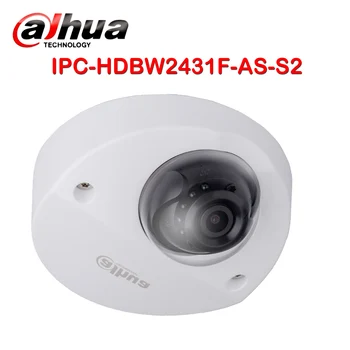 Dahua 4mp Camera IP IPC-HDBW2431F-CA-S2 4MP Lite IR Fix-focal Dome Camera de Rețea de SUPORT POE