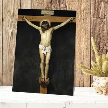 Crucifixul lui Isus Poster de Artă Modernă Rece Panza de Artă Poster și Printuri Poza Perete pentru Camera de zi de Decorare 1T