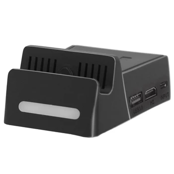 USB 3.0 de Mare Viteză, TV Stație de Andocare cu 4 Cărți de Joc de Stocare de Înlocuire 1080P Mini Dock de Încărcare pentru Nintendo Comutator