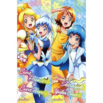 2Way Anime Dakimakura HappinessCharge PreCure! 160x50cm Manga Japoneză Fată a Corpului Îmbrățișând Perna Acoperi Caz Waifu Cadou pentru OTAKU