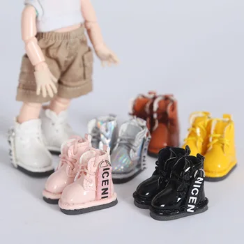 Ob11 pantofi pentru copii bjd haine de moda cizme din piele pentru molly,obitsu11, holala,SGC,1/12bjd pantofi papusa papusa accesorii Jucărie pantofi