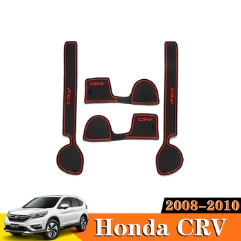 4X Accesorii Auto Interioare Poarta Slot Pad anti-Alunecare, Cana Covoare Anti-Alunecare Ușa Groove Mat Styling Interior Pentru Honda CRV 2008 2009 2010