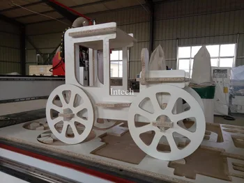 Produs nou 1300*2500mm Trei Procese Cnc Mașini de sculptat în Lemn de Preț În Coimbatore
