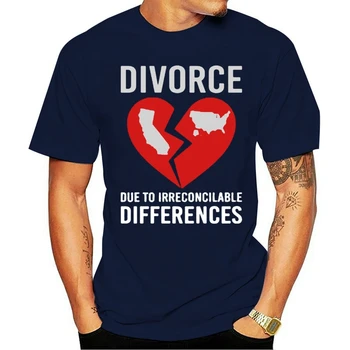 Barbati tricou Divorț din cauza diferențelor ireconciliabile Femei t-shirt