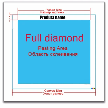 DIY Diamant Broderie,5D Diamant Pictura 