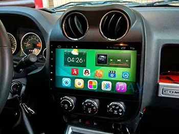 2din Android 10 Radio Auto 6+de 128GB șeful unității Pentru Jeep Compass 2010-2016 HD Receptor Stereo casetofon auto multimedia GPS Navi