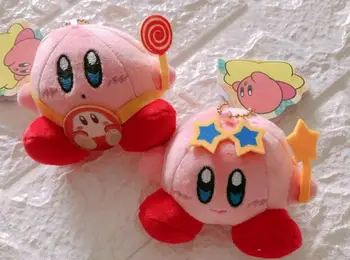 Roz personaj din joc moale jucărie de pluș 1 bucata 2021 noi 8cm Kirby papusa de plus breloc pentru copii pandantiv cadou pentru fete