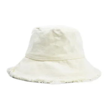 Culoare pură Apă de Spălare Femei Simplu Palarie de Soare Patru Sezon Fisherman ' s Hat