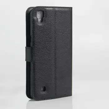 TUKE de Lux din Piele de Caz Pentru LG X Puterea Caz Portofel Stand Flip Cover 5.3 inch din Piele PU Caz Telefon
