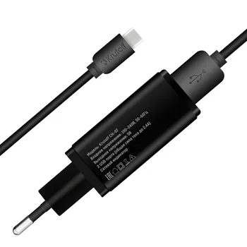 SRU krutoff ch-07c 2xusb, 2.4 O + Cablu USB de Tip C (negru)