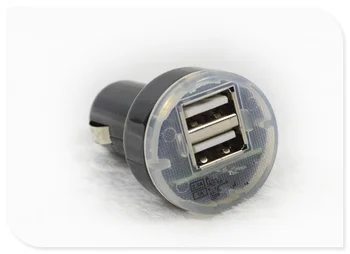 Accesorii auto incarcator dual USB port adaptor de afișare automată forma pentru Porsche Macan și Cayenne, 911, Panamera Misiune