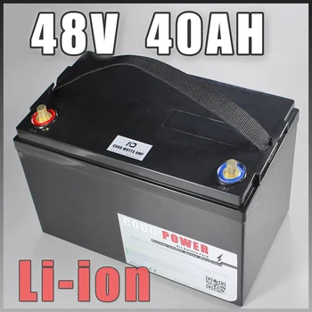 Litiu-ion biciclete electrice baterie 48V 40AH de 500w 1000w 2000W motor Ebike baterie rezistent la apa caz