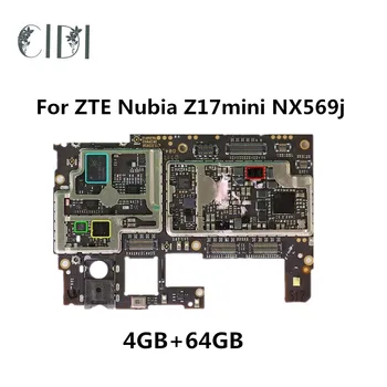CIDI 4GB Ram+64GB Rom Lucru Complet Original, Deblocat, Placa de baza Pentru ZTE Nubia Z17mini NX569j Circuit Logic Bord