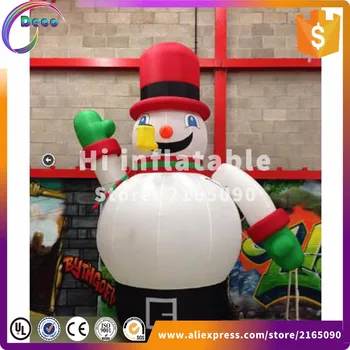 3m Gigant de decorare de crăciun bile mari, de Crăciun Gonflabil minge de zăpadă glob de Craciun gonflabile global minge de zăpadă