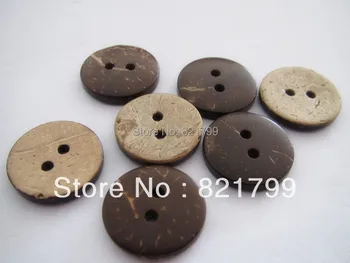 17.78 mm ieftine cocont buton buton de lemn 28L