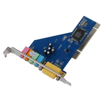 4 Canal C-Media 8738 Chip 3D o Stereo Intern PCI placa de Sunet Win7 64 Bit