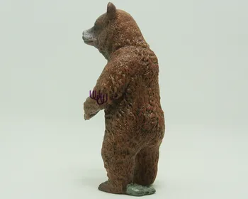 Hot toys:Picioare de Urs Brun model de Simulare de Animale pentru copii jucarii copii educative elemente de recuzită