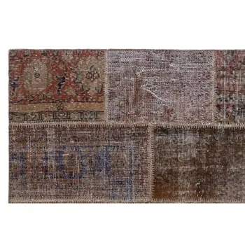 Handmade Maro Vintage Overdyed Mozaic Zona Covor de 120x180 Cm-3'11