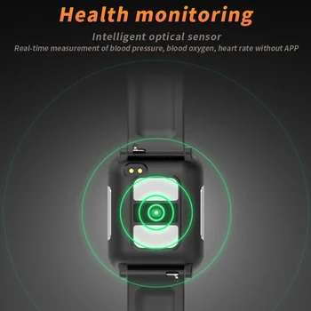 E33 Ceas Inteligent 1.3 Inch cu ECG HR Tensiunii Arteriale Inteligent Bandă rezistent la apa de Fitness Bluetooth Watch pentru iPhone xiaomi