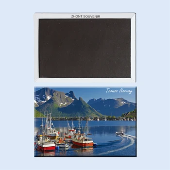 La harbour view Tromso Norvegia 22683 cadouri pentru prieteni ,magazin de Suveniruri Turistice Peisaj Magnetic de frigider