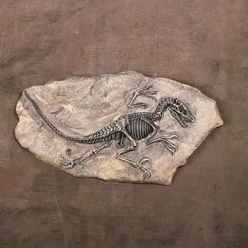 Moquerry Dinozaur rășină fosilă statuie agățat de perete dinozaur Jurassic craniu sculptura faux taxidermie Acasă decorare accesorii
