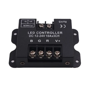 30A 10Ax3CH LED RGB Controller cu 24Key RF Control de la Distanță DC12-24V Wireless RGB-Controler pentru Benzi cu LED-uri de Lumină sau Module