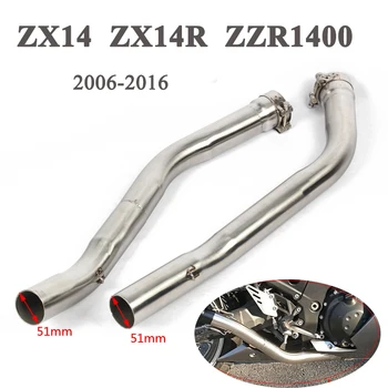 2006 2007 2008 2009 2010 2011 2012 2013 2016 Pentru Kawasaki ZZR1400/ZX-14R Motocicleta Dreapta Și Stânga, Mijloc de Conducte