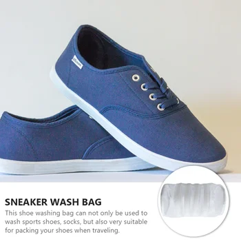 1 buc Reutilizabile Adidas Sac de Rufe Pantofi de Spălare Rufe ochiurilor de Plasă Pungă cu Fermoar