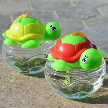 Portabil Mini Rezervor de Pește Respirabil Plastic Transparent Turtle Pandantive Sticla X7YD