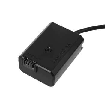 5V 2A USB pentru a NP-FW50 Dummy Eliminator de Baterie sursă de Alimentare Adaptor pentru Sony A7 A7RII A6500 A6400 A6300 A6100 A6000