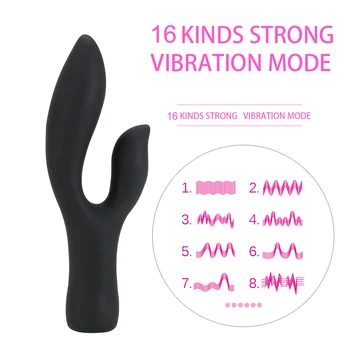 OLO Deget, Vibrator Reincarcabil Jucarii Sexuale pentru Femei Magic Stimulator Clitoris Silicon 16 Viteza de Produse pentru Adulți