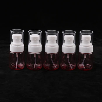Plastic Pulverizare Sticle Pipeta Container Cosmetice Parfum Lichid pentru Acasă în aer liber-5 Bucati