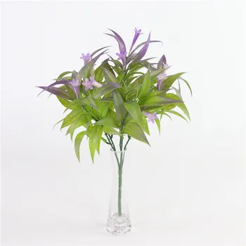 Nou Frumos Artificiale Morning Glory Mini Planta Cu frunze de Plastic Fals Lily Plante Acvatice Acasă Decorare Camera de Flori