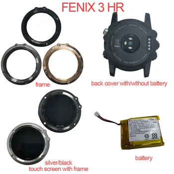 Pentru Garmin Fenix 3 HR Fenix3 HR Cadru Frontal Înapoi Caz Acoperire Ecran Tactil 361-00034-02 Baterie de Sport în aer liber, Ceas Piese de Reparații
