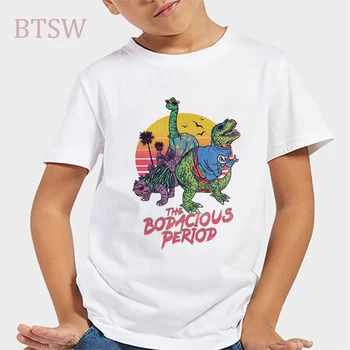 Baieti/Fete De Moda Tricou Dinosaurios Harajuku Kawaii Tricouri Copii Desene Animate Imprimate Casual Tricou Casual Drăguț Topuri