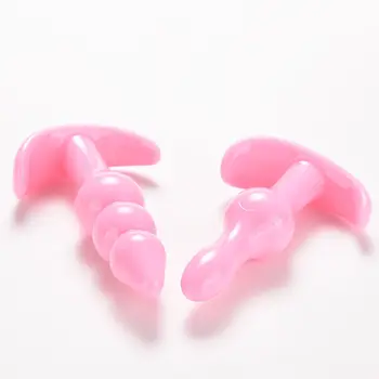 Mari/Mici Dimensiuni Anal Plug Vibrator Margele masturbari Jucarii Masturbare Dop de Fund Sex Anal Jucărie pentru Bărbați și Femei