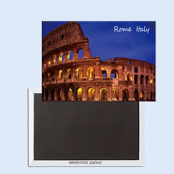 Călătorie Magneți de Frigider 78*54mm,Colosseum, Roma, Italia de Călătorie Rigid Magneți de Frigider 24965