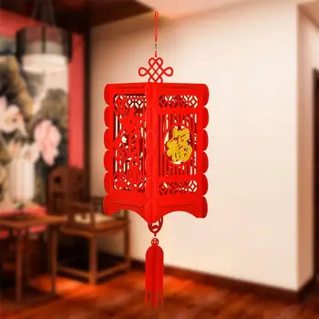 Ansamblul Tradițional Frumos Festivous Lampă Lanternă Chineză Festivalul de Accesorii de Moda 3D Felinar cele mai Bune Urări