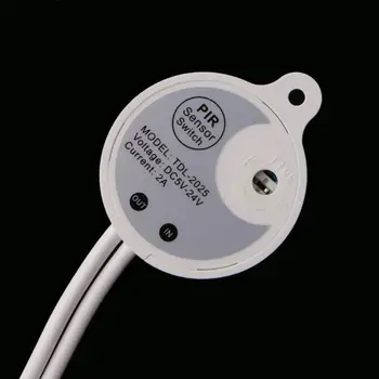 5-24V USB Largă de Tensiune Reglabil SENZOR de Mișcare Infraroșu corpul Uman Comutator Senzor Nou
