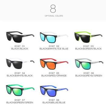 DUBERY Design de Brand Polarizat ochelari de Soare Barbati Driver Nuante de sex Masculin Ochelari de Soare pentru Barbati Vara Oglindă Pătrată Oculos UV400 cu Cutie