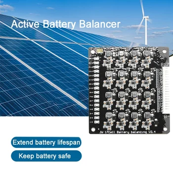 3S-17 Li-Ion, Lipo Lifepo4 LFP Baterie Egalizator Activ Echilibrare BMS 1.2 UN Echilibru de Transfer de Energie de Bord