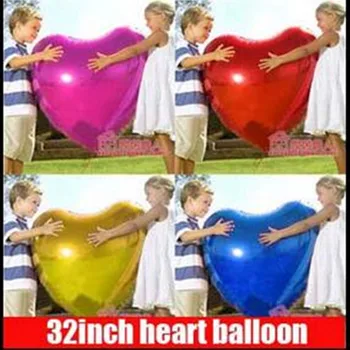 2 buc 80cm dragoste mare forma de inima baloane,nunta minunat ballon copii decoratiuni partid consumabile fete băiat ziua de nastere balon mingea