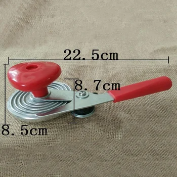 Manualul Poate Etanșare Sertizare Dispozitiv de Etanșare Sticlă Cutii Beader Manual Mașină de Îmbinare Pentru Fălțuire Borcane de Sticlă 87Mm