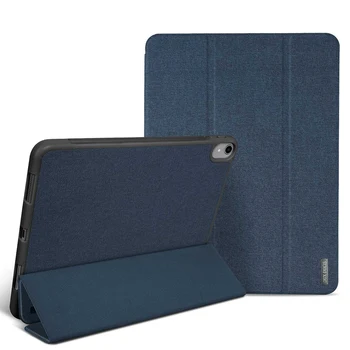 Pentru Apple iPad PRO de 12.9 Inch Tablet PC Caz cu Presa Pen Anti-Lost Slot pentru Card Design PU Caz de Protecție