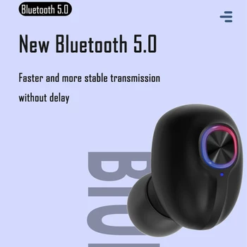 Căști bluetooth V5.0 wireless tws căști setul cu cască căști în ureche sunet hifi cu microfon si HD apel bloothooth telefoane